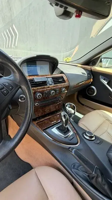 Usado BMW 635 Cabriolet Comfort Edition 286 CV (210 kW) 2008 Negro Descapotable
