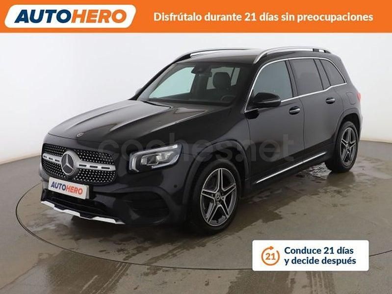 Usado Mercedes GLB200 AMG line 150 CV (110 kW) 2021 Negro SUV