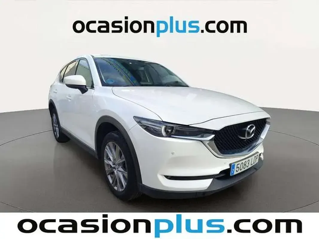 Usado Mazda CX-5 150 CV (110 kW) 2019 Blanco SUV