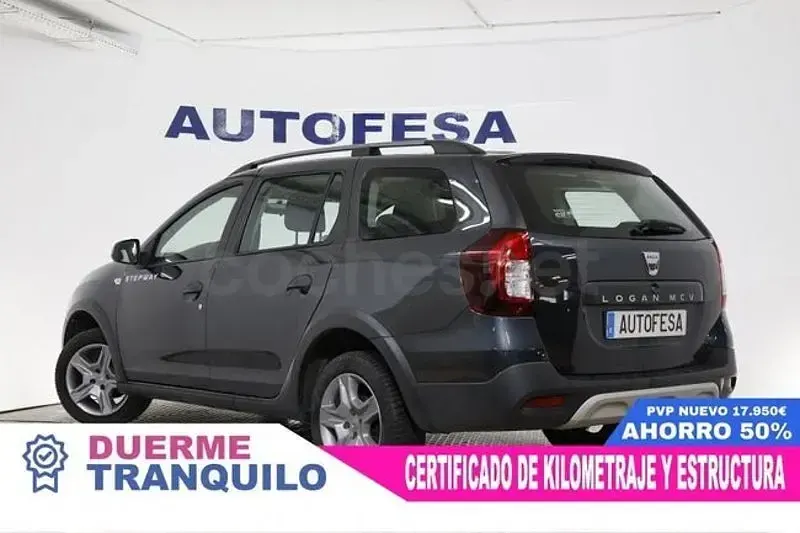 Usado Dacia Logan MCV Stepway 90 CV (66 kW) 2019 Negro Familiar