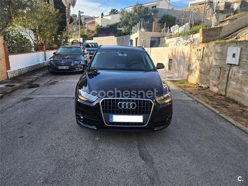 Usado Audi Q3 Ambiente 140 CV (102 kW) 2013 Negro SUV