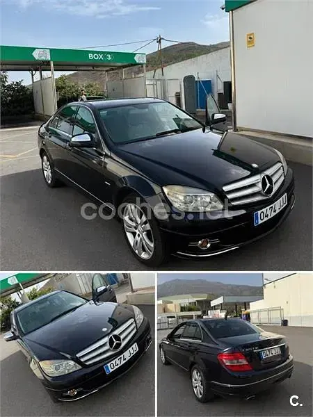 Usado Mercedes C320 Elegance 224 CV (164 kW) 2009 Azul Berlina