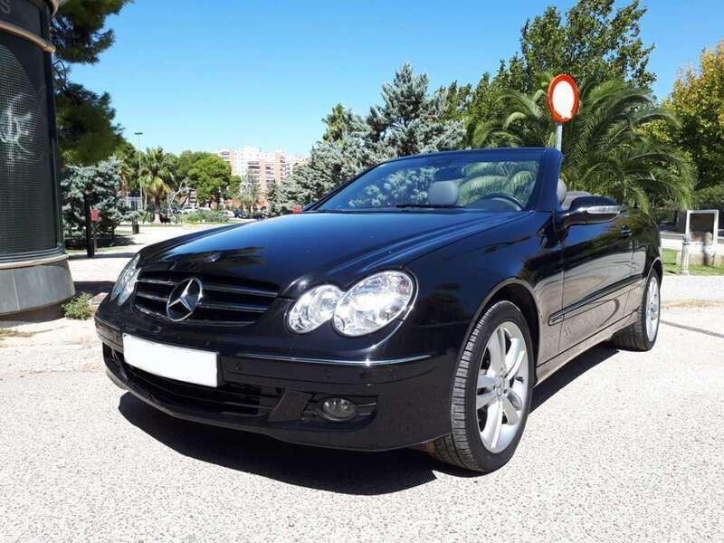 Negro Usado 2007 Mercedes CLK200 Elegance Coupe | 15.900 € - Imagen 1/4