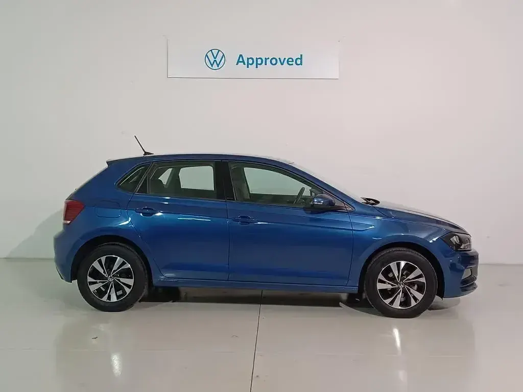 Begagnad VW Polo Advance 95 HK (69 kW) 2020 Blå Halvkombi