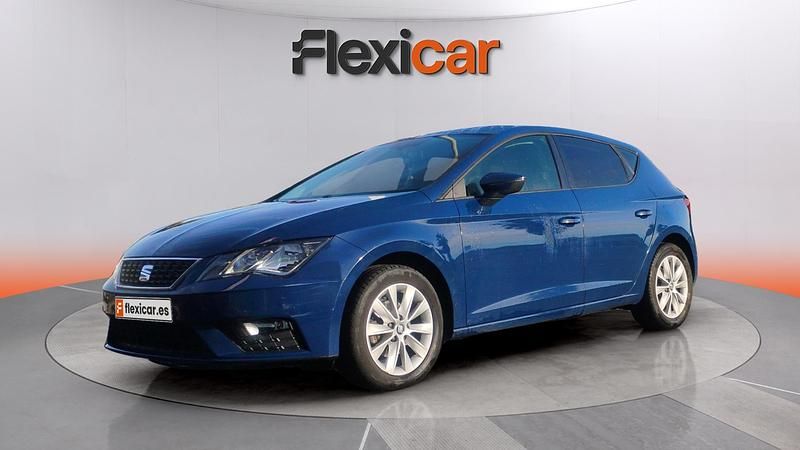 Brugt Seat Leon Style 110 HK (80 kW) 2018 Blå Sedan