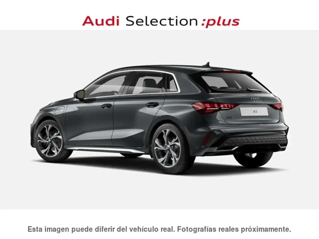 Nuevo Audi A3 Sportback e-tron S-Line 204 CV (150 kW) 2025 Gris Utilitario