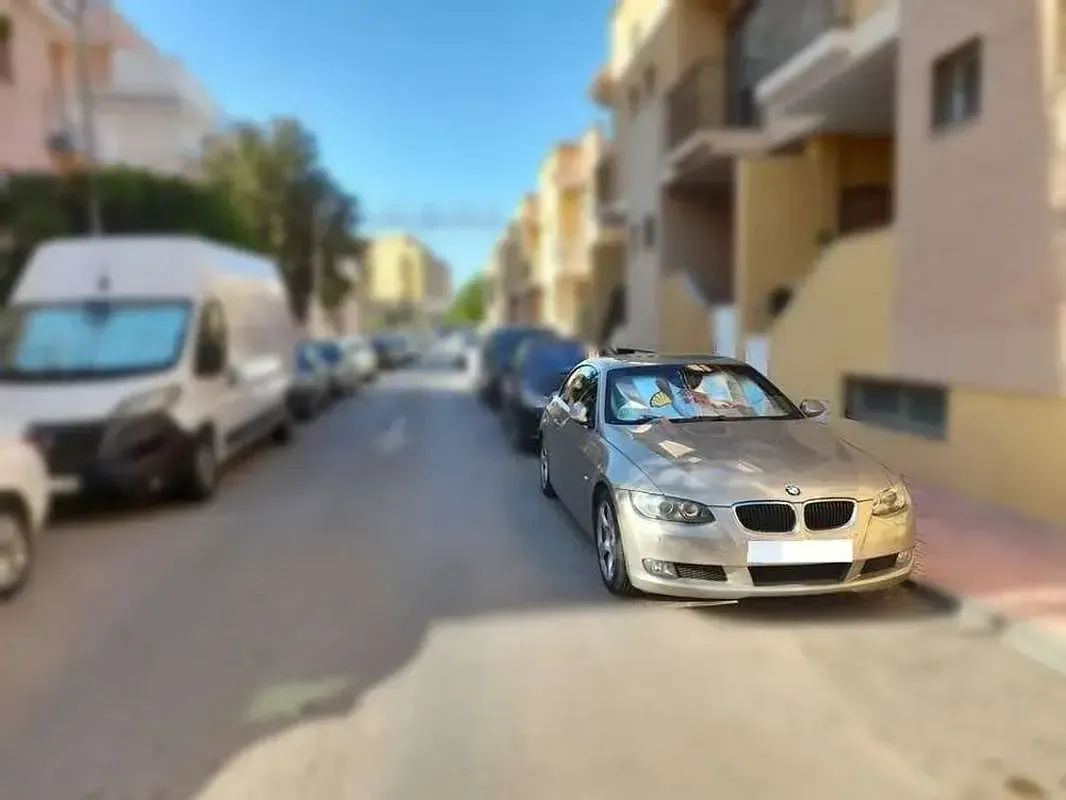 Usado BMW 320 Cabriolet 170 CV (125 kW) 2008 Gris Descapotable