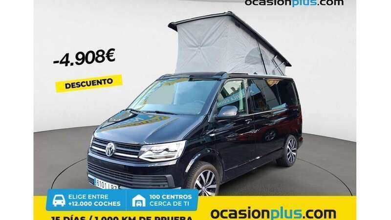 Negro Usado 2019 VW T6.1 Beach Van | 49.082 € (Precio justo) - Imagen 1/4