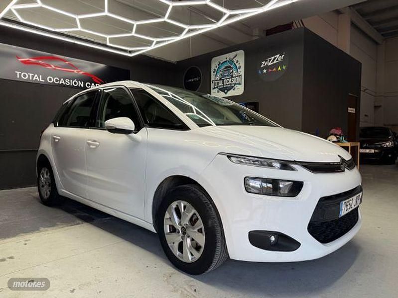 Usado Citroën C4 Picasso Live 120 CV (88 kW) 2015 Blanco Monovolumen