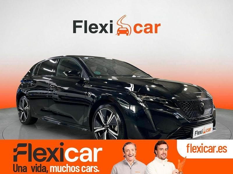 Negro Usado 2023 Peugeot 308 GT Berlina | 24.990 € (Precio justo) - Imagen 1/4