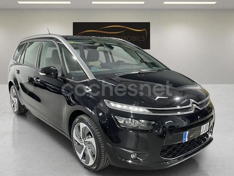 Usado Citroën Grand C4 Picasso Feel 150 CV (110 kW) 2015 Negro Monovolumen