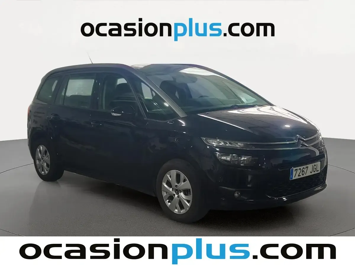 Usado Citroën Grand C4 Picasso PureTech 131 CV (96 kW) 2015 Negro Monovolumen