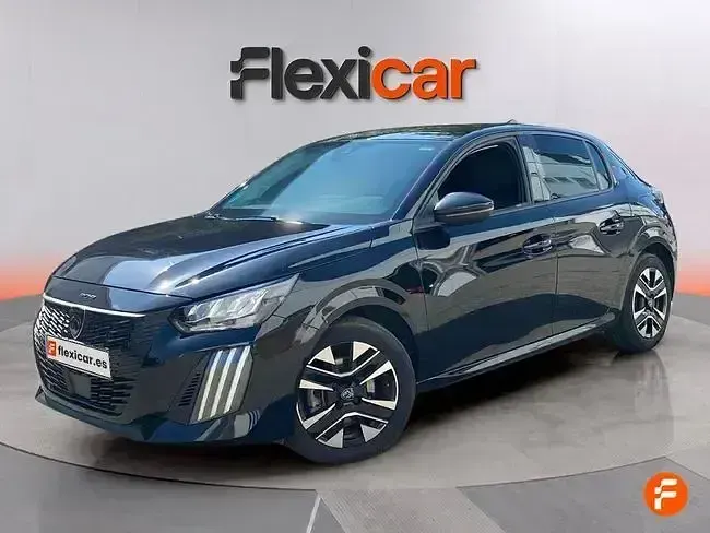 Usado Peugeot 208 Allure 100 CV (73 kW) 2025 Negro Utilitario