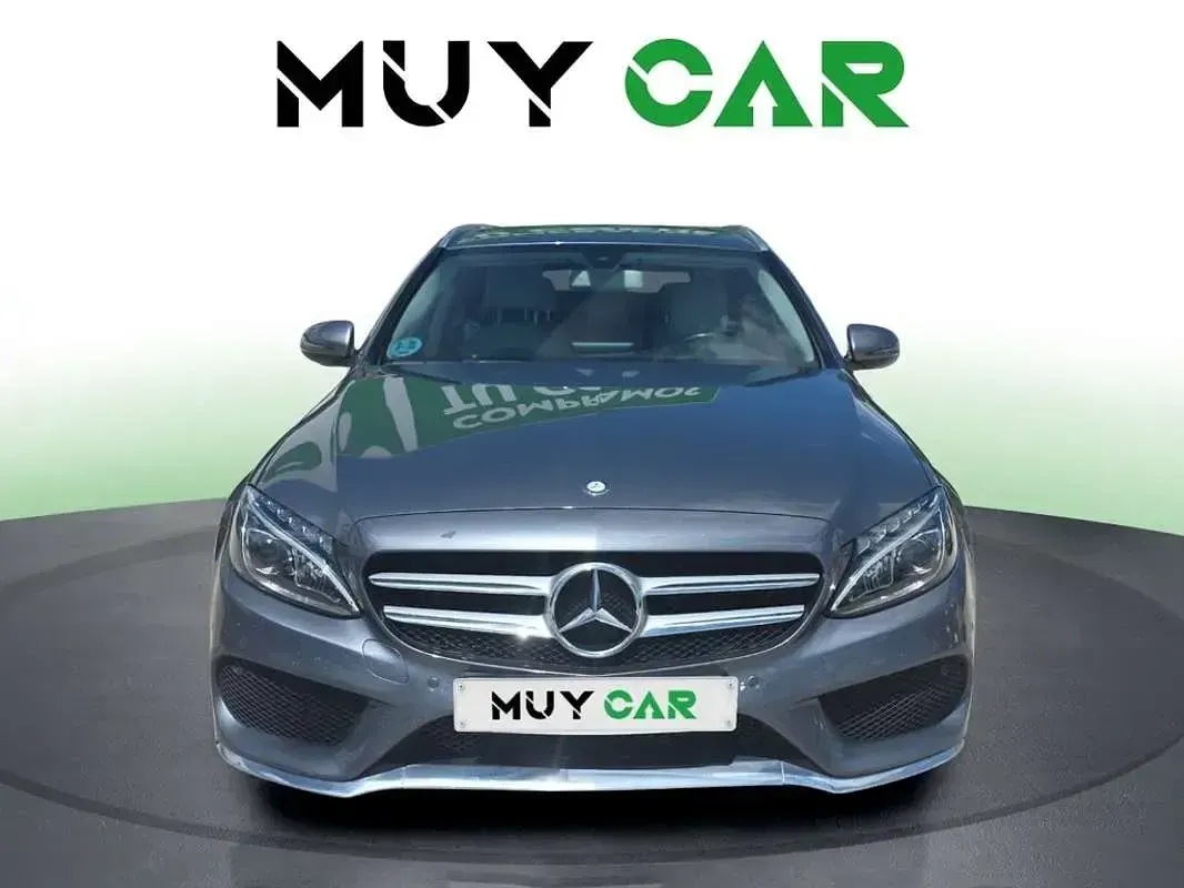 Usado Mercedes C220 170 CV (125 kW) 2017 Gris Familiar