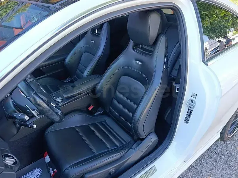 Usado Mercedes C63 AMG AMG 457 CV (336 kW) 2014 Blanco Coupe