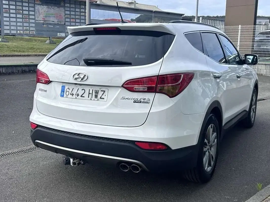 Usado Hyundai Santa Fe 196 CV (144 kW) 2014 Blanco SUV