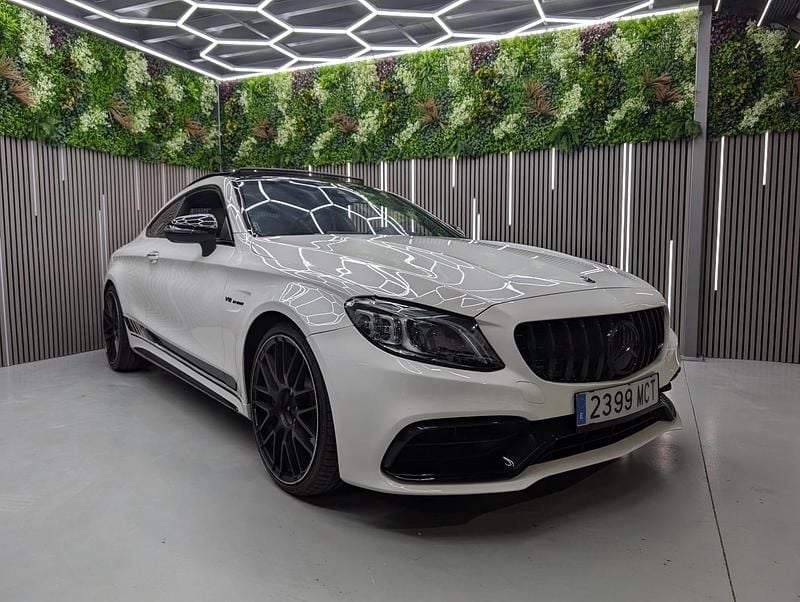 Usado Mercedes C63S AMG AMG 510 CV (375 kW) 2020 Blanco Coupe