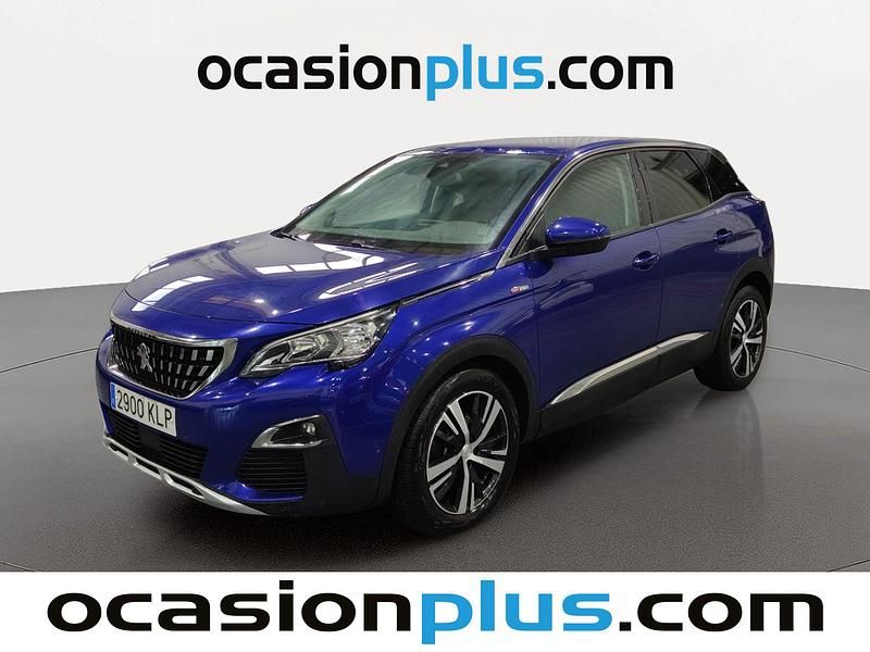 Azul Usado 2018 Peugeot 3008 Allure SUV | 14.264 € (Buen precio) - Imagen 1/4