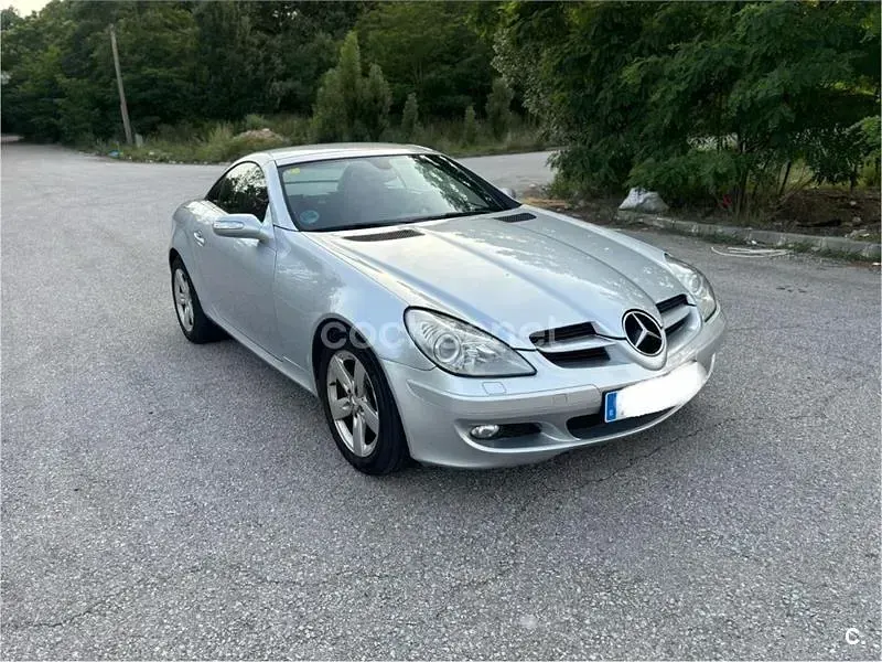Usado Mercedes SLK280 231 CV (169 kW) 2006 Gris / plata Descapotable
