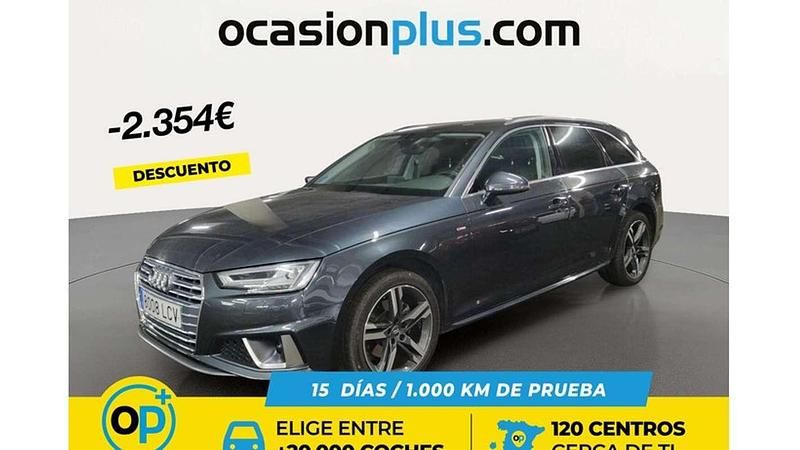 Usado Audi A4 S-Line 170 CV (125 kW) 2019 Gris Familiar