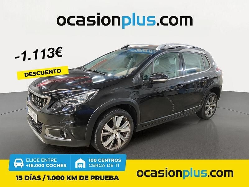 Negro Usado 2019 Peugeot 2008 Allure SUV | 12.250 € (Precio justo) - Imagen 1/4