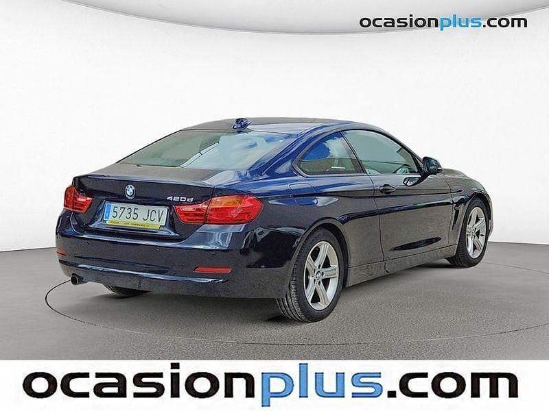 Usado BMW 420 184 CV (135 kW) 2015 Azul Coupe