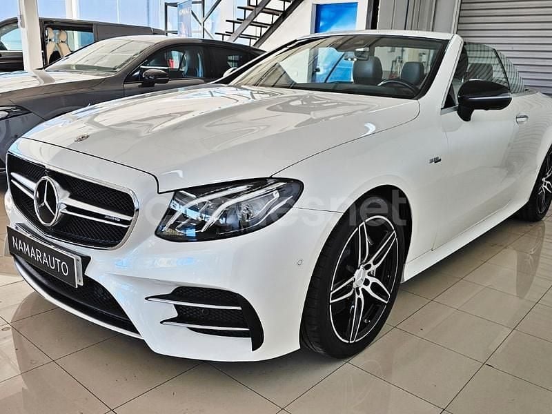 Usado Mercedes E53 AMG 435 CV (319 kW) 2019 Blanco Descapotable