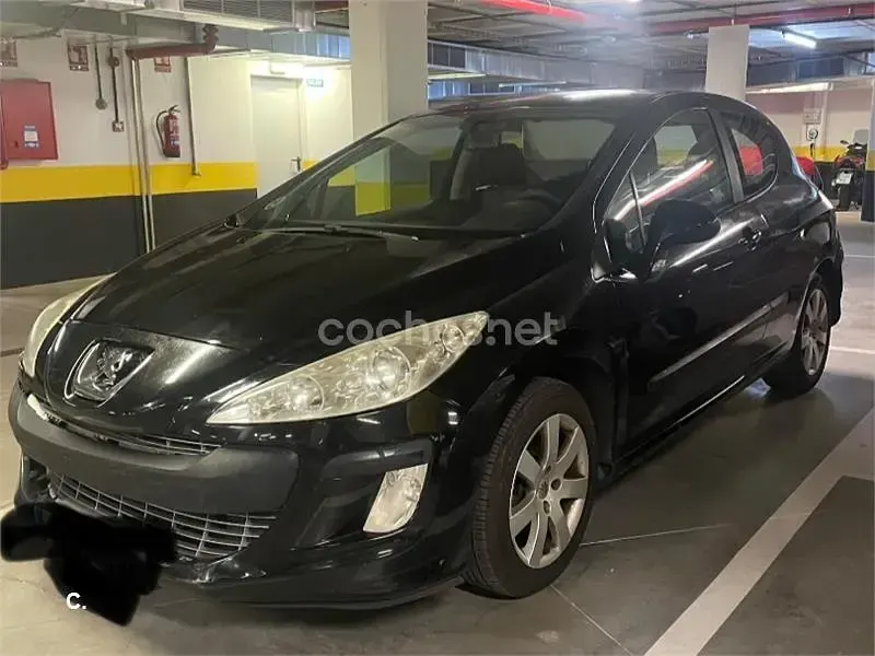 Usado Peugeot 308 Sport 110 CV (80 kW) 2008 Negro Berlina