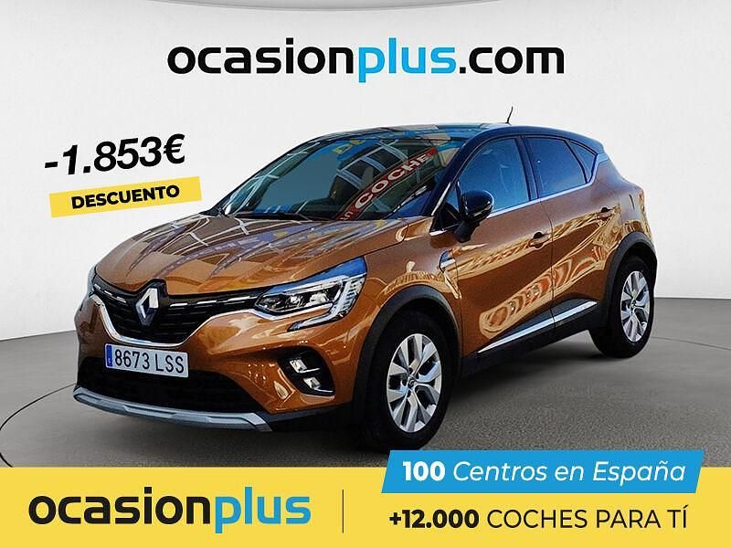 Naranja Usado 2021 Renault Captur Zen SUV | 19.350 € (Precio justo) - Imagen 1/4