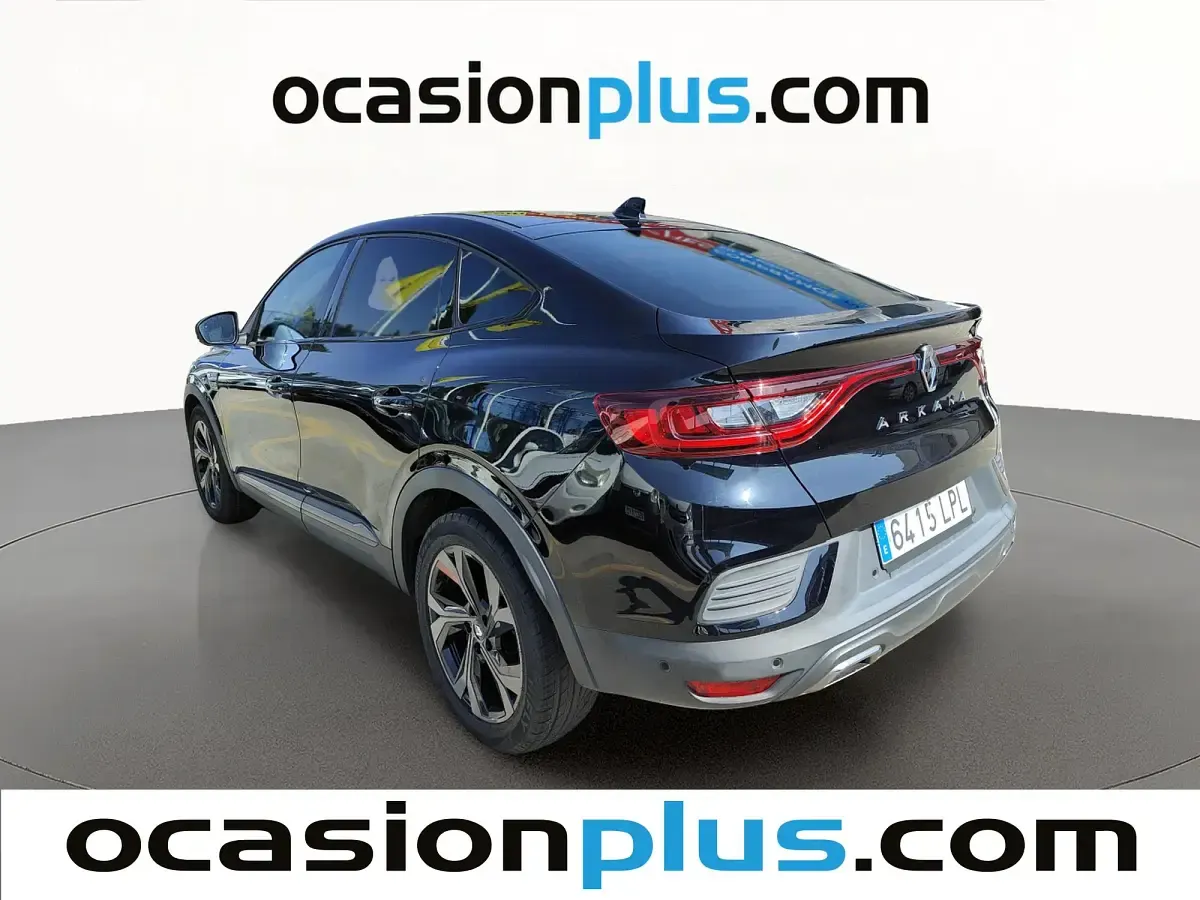 Usado Renault Arkana RS Line 140 CV (102 kW) 2021 Negro SUV