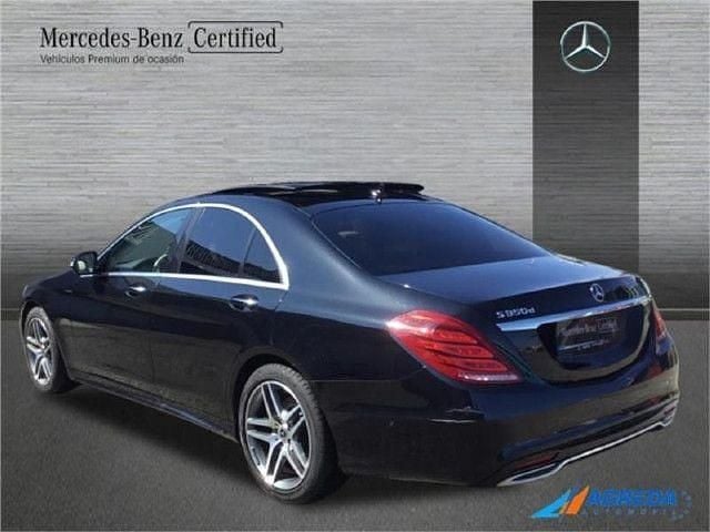 Usado Mercedes S350 AMG line 258 CV (189 kW) 2017 Negro Berlina