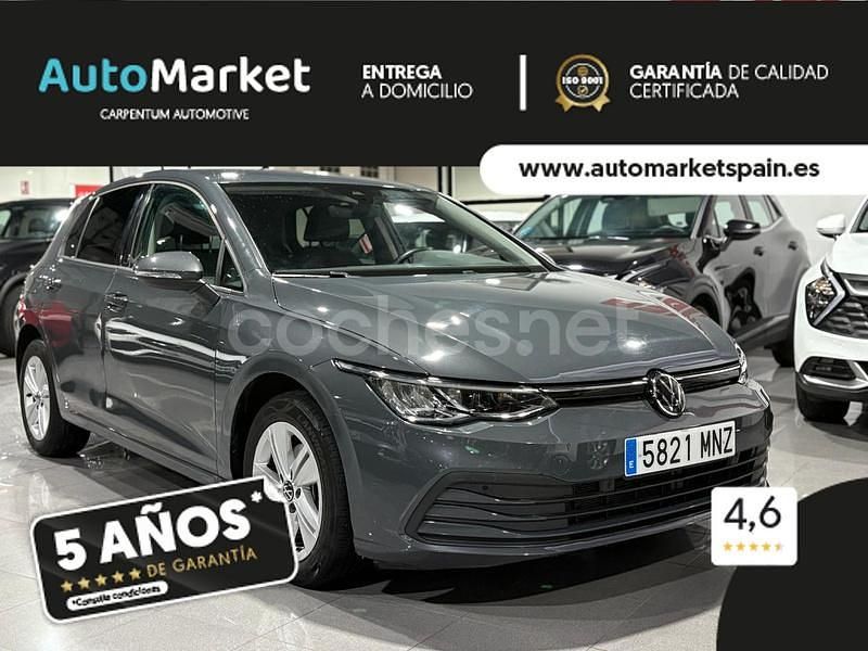Gris / plata Usado 2024 VW Golf Life Berlina | 23.900 € (Precio justo) - Imagen 1/4