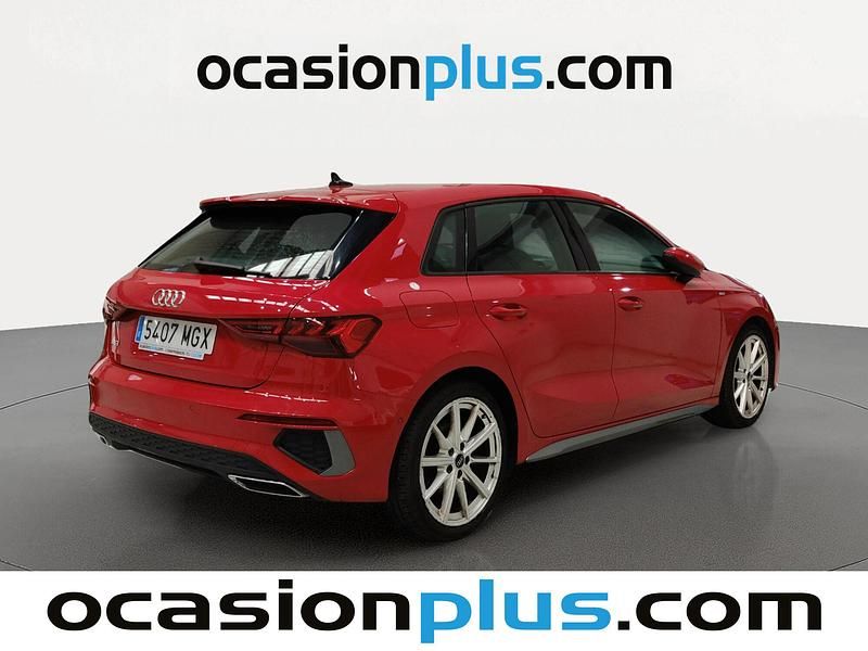 Usado Audi Q3 S-Line 150 CV (110 kW) 2023 Rojo SUV