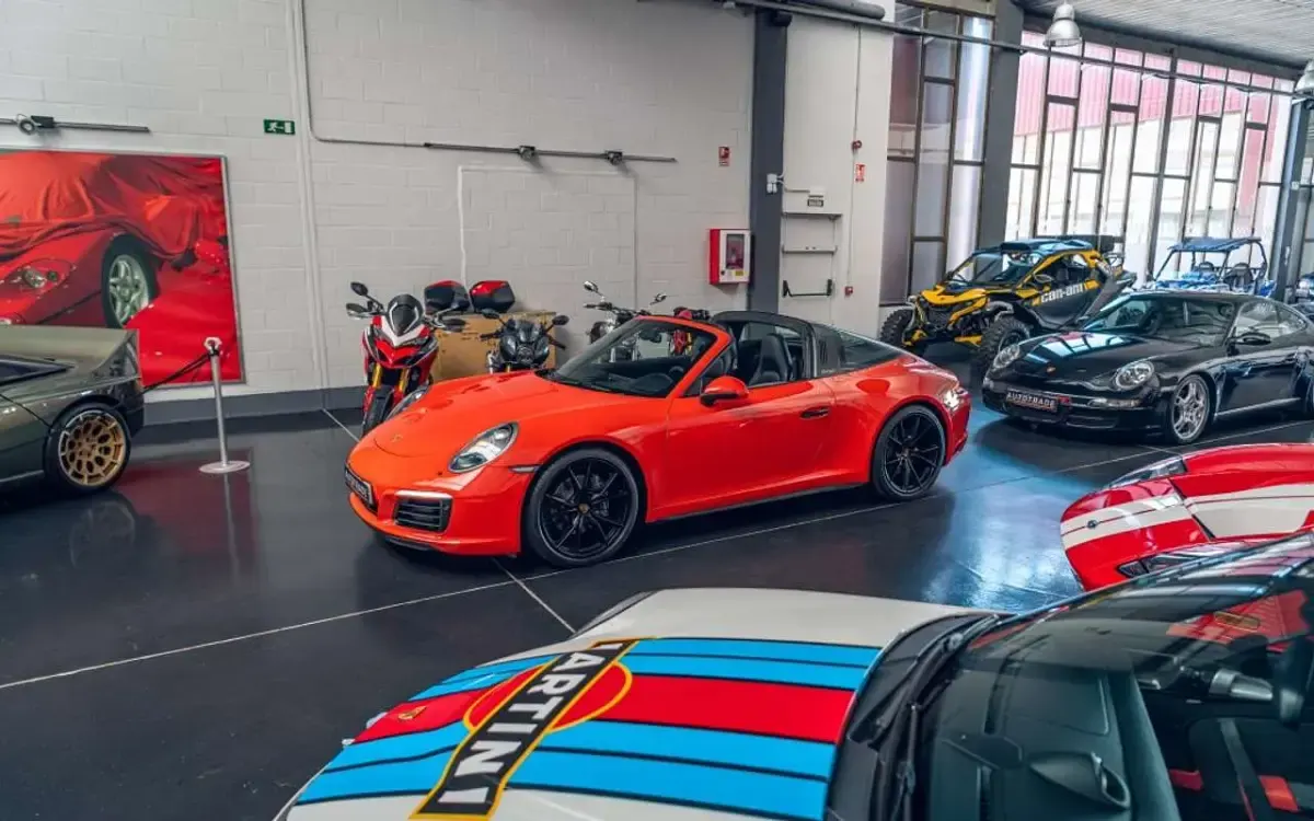 Usado Porsche 991 370 CV (272 kW) 2018 Naranja Coupe