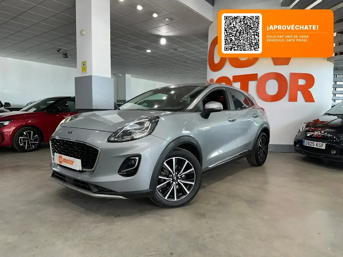 Usado Ford Puma ST-Line 120 CV (88 kW) 2021 Gris / plata SUV