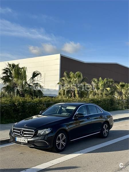 Usado Mercedes E220 194 CV (142 kW) 2018 Negro Berlina