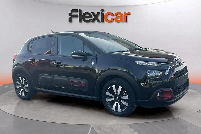 Negro Usado 2021 Citroën C3 PureTech Utilitario | 8990 € (Buen precio) - Imagen 1/4