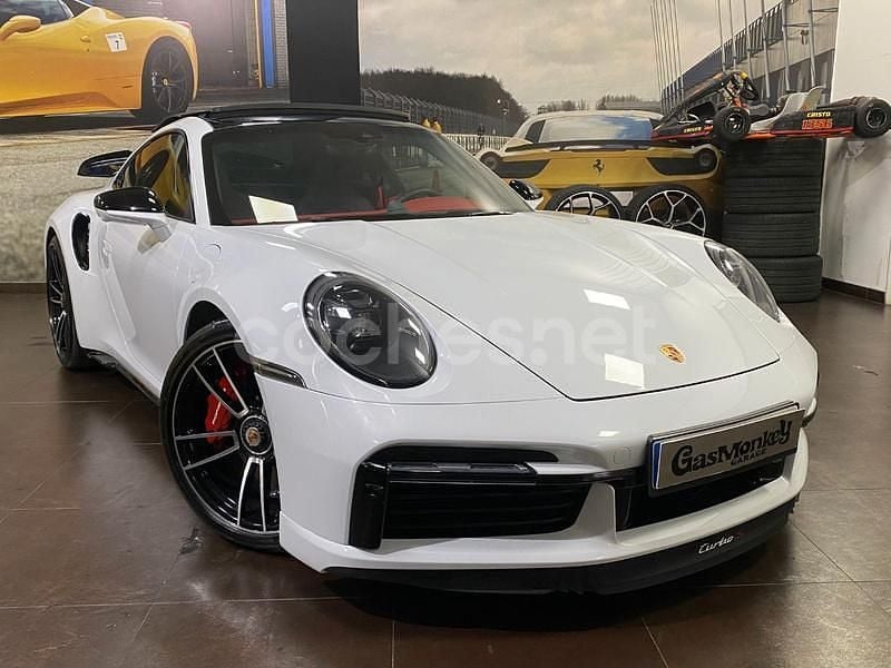 Blanco Usado 2021 Porsche 911 Turbo S Coupe | 239.900 € - Imagen 1/4