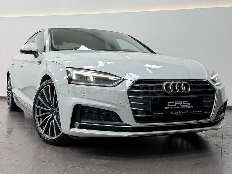 Usado Audi A5 Sportback 190 CV (139 kW) 2017 Blanco Utilitario