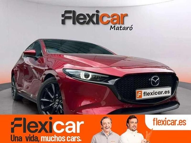 Rojo Usado 2019 Mazda 3 Berlina | 17.990 € - Imagen 1/4