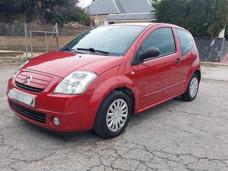 Usado Citroën C2 Furio 70 CV (51 kW) 2008 Granate Utilitario