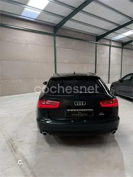 Usado Audi A6 204 CV (150 kW) 2014 Verde Familiar