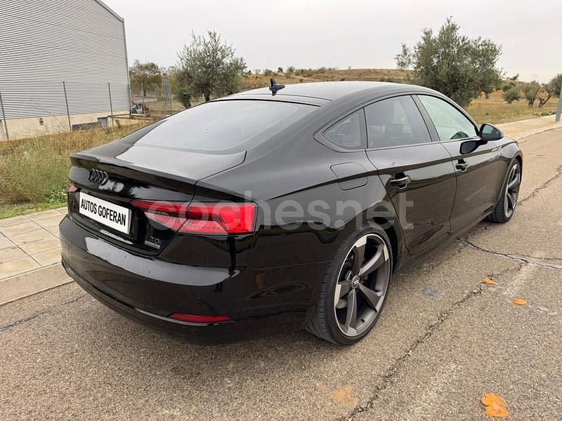 Usado Audi A5 Sportback Advanced Plus 286 CV (210 kW) 2017 Negro Utilitario