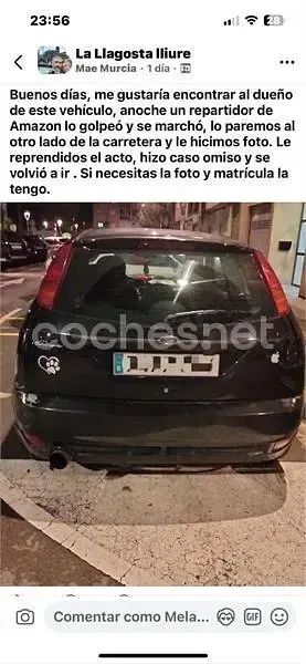 Usado Ford Focus Trend 100 CV (73 kW) 2003 Negro Berlina