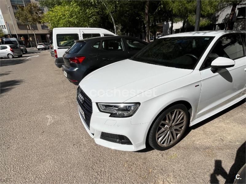 Blanco Usado 2017 Audi A3 S-Line Berlina | 16.500 € (Buen precio) - Imagen 1/4