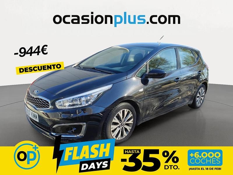 Negro Usado 2018 Kia Ceed GT Plus Berlina | 10.390 € (Precio justo) - Imagen 1/4
