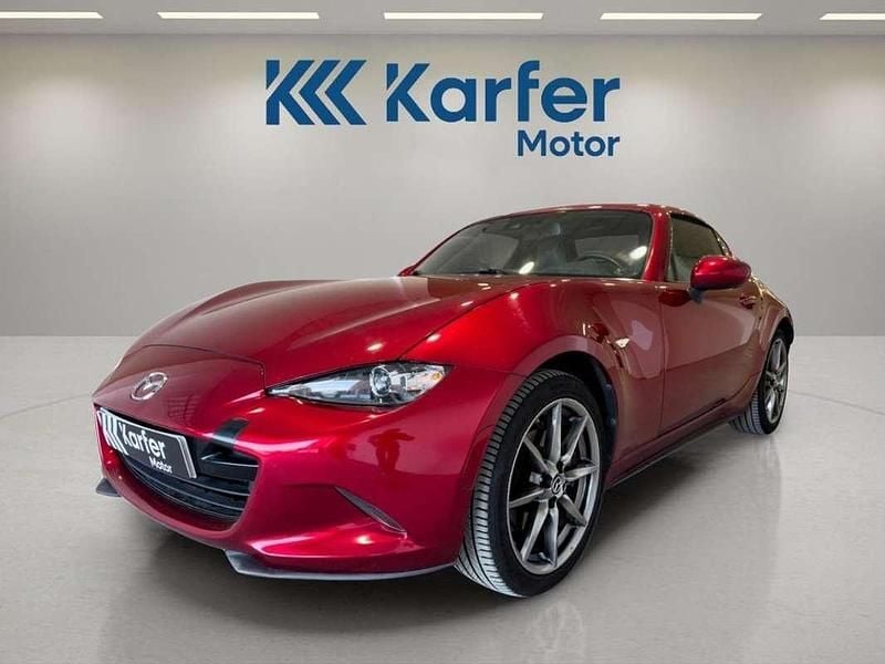 Rojo Usado 2021 Mazda MX5 Descapotable | 23.990 € (Precio justo) - Imagen 1/4