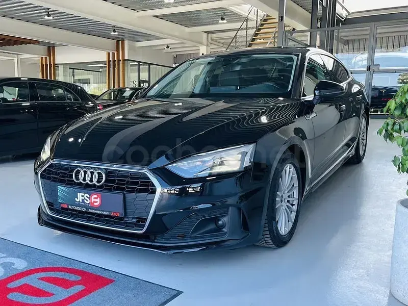 Usado Audi A5 Sportback Advanced Plus 163 CV (119 kW) 2020 Gris / plata Utilitario