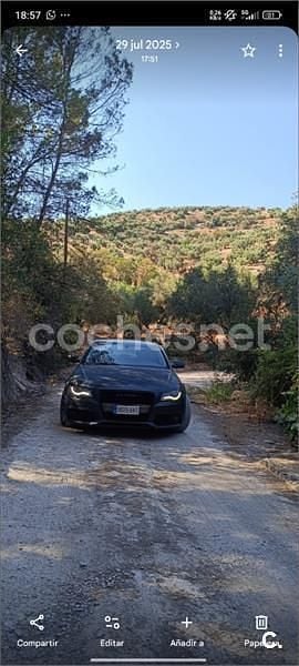 Brugt Audi A4 143 HK (105 kW) 2010 Sort Sedan