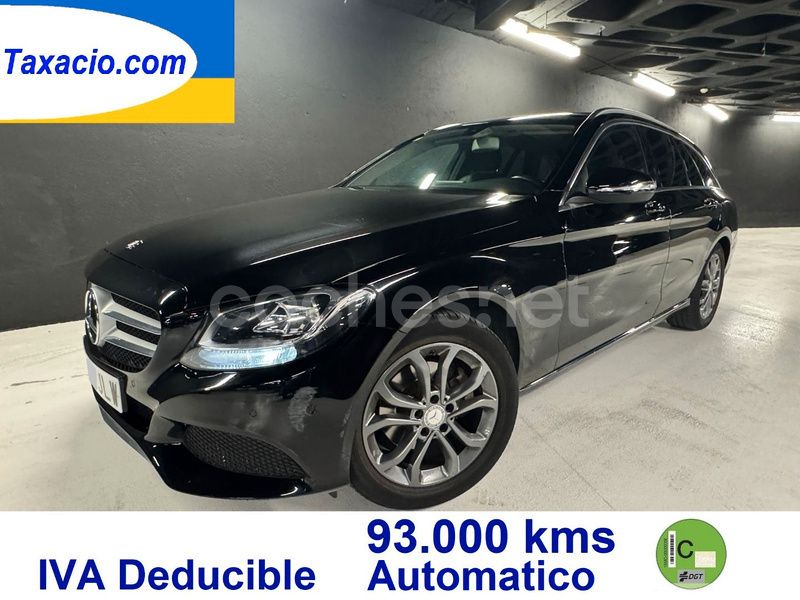 Negro Usado 2015 Mercedes C220 Avantgarde Familiar | 17.900 € (Buen precio) - Imagen 1/4